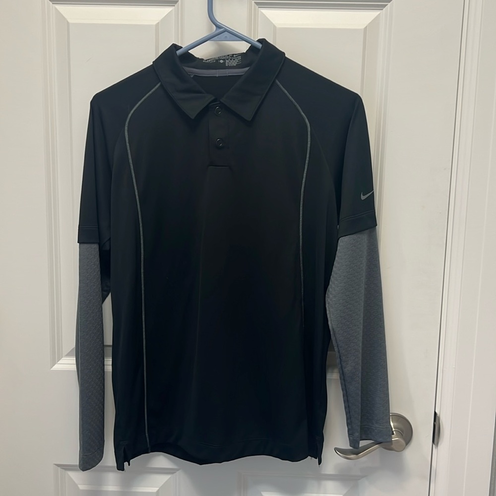Nike Golf dri-fit long sleeve polo, boys L